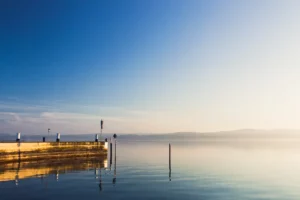 Der Bodensee mit vielen Radwegen