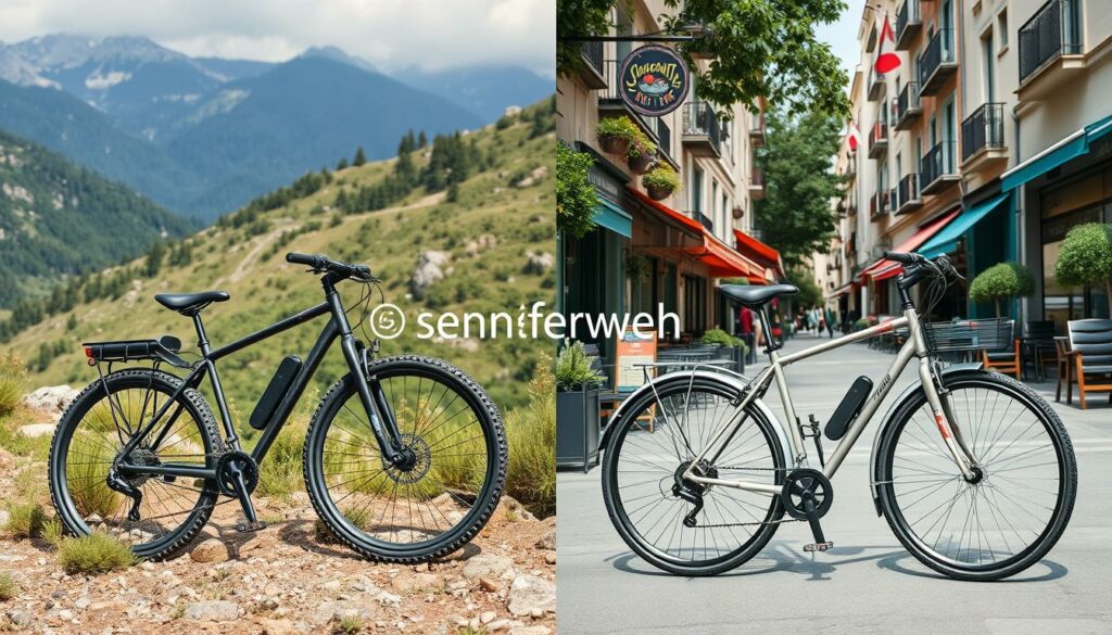 Trekking bike vs City bike