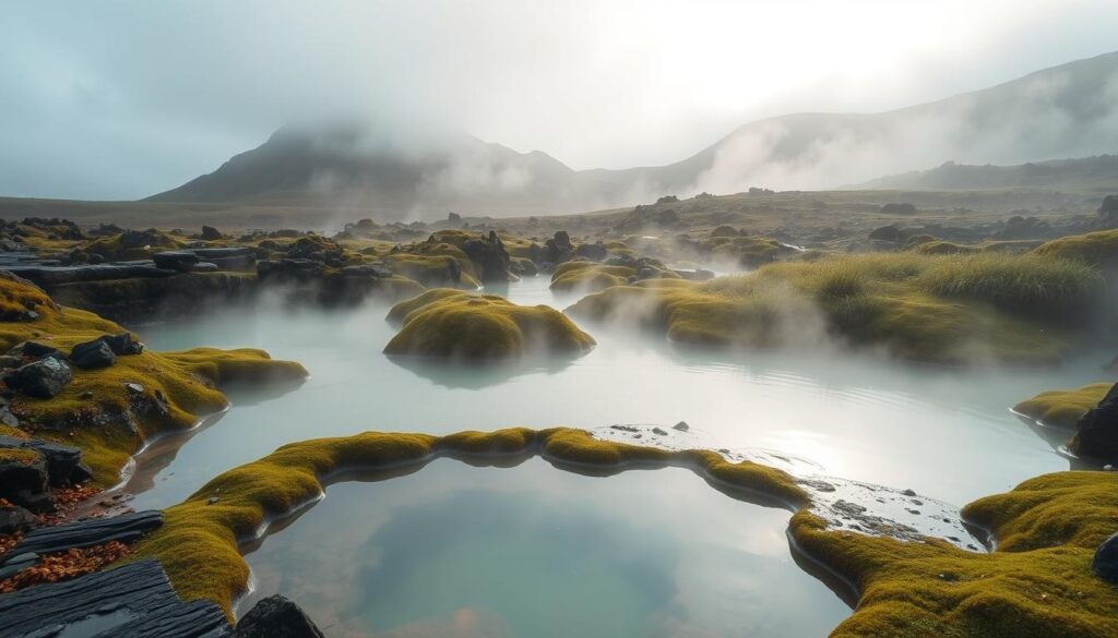 Naturbelassene Heißwasserquellen in Island